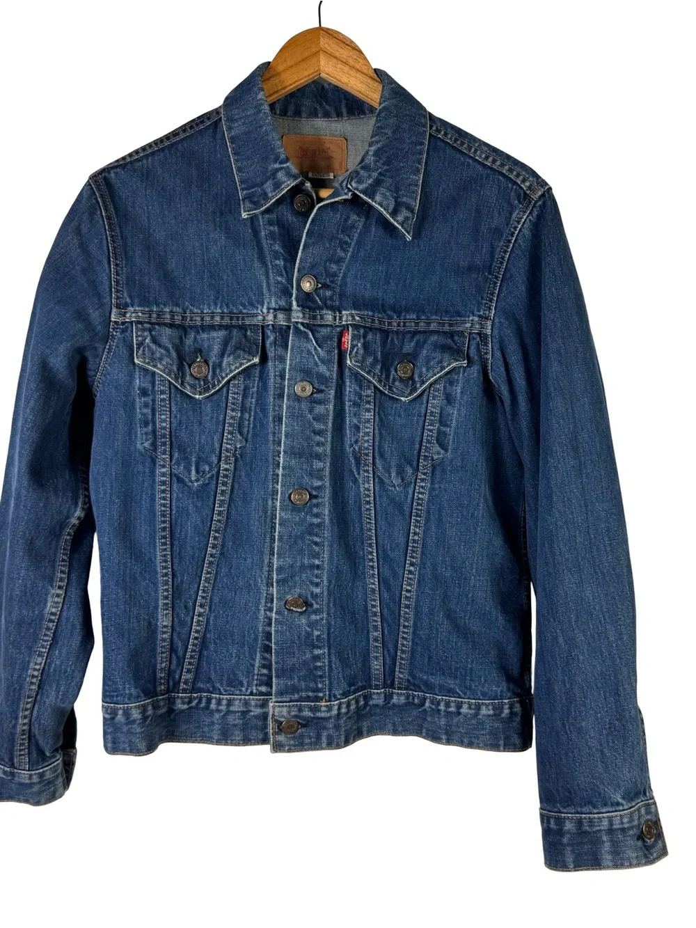 Vintage 70s RARE Levi’s 70505 Type III Denim Jacket Small e 525 Made in USA